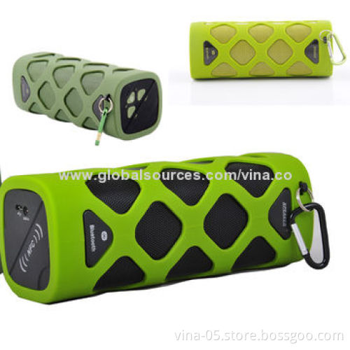 Blue Portable Speakers with NFC and Microphone Functions